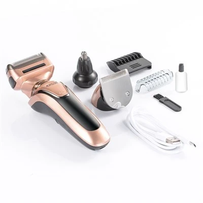 Mini USB portátil barbeador elétrico